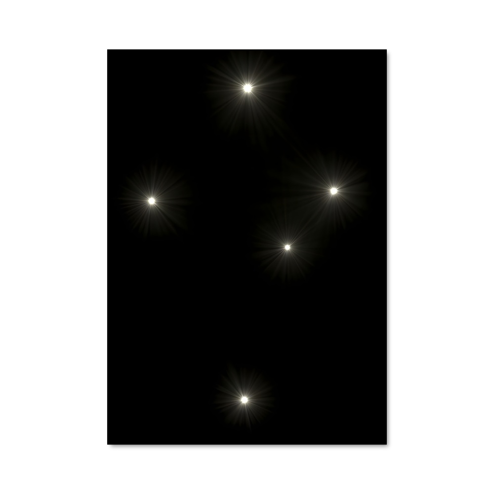 Poster Étoiles du Sud – affiche Constellations